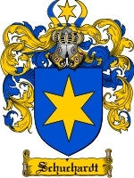 Schuchardt coat of arms family crest download