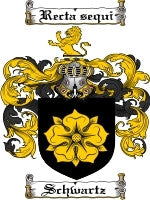 Schwartz coat of arms family crest download