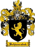 Schwarzbek coat of arms family crest download
