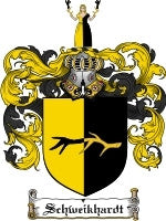 Schweikhardt coat of arms family crest download