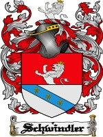 Schwindler coat of arms family crest download