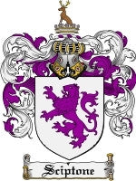 Sciptone coat of arms family crest download