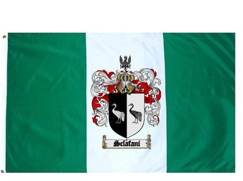 Sclafani family crest coat of arms flag