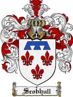Scobhull coat of arms family crest download