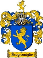 Scognamiglio coat of arms family crest download