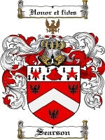 Searson coat of arms family crest download