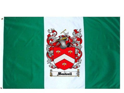 Seawell family crest coat of arms flag