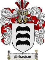 Sebastian coat of arms family crest download