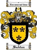 Seddan coat of arms family crest download
