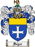Segar coat of arms family crest download