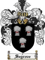 Segrove coat of arms family crest download