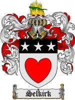 Selkirk coat of arms family crest download