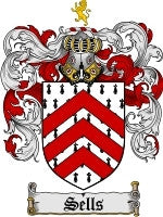 Sells coat of arms family crest download