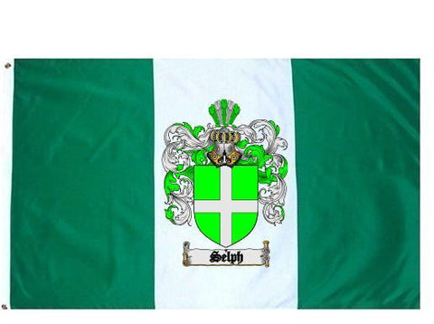 Selph family crest coat of arms flag
