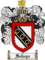 Selwyn coat of arms family crest download