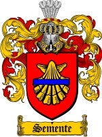 Semente coat of arms family crest download