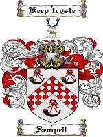 Sempell coat of arms family crest download