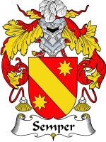 Semper coat of arms family crest download