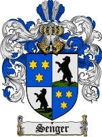 Senger coat of arms family crest download