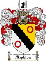 Sephton coat of arms family crest download
