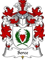 Serce coat of arms family crest download