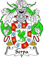 Serpa coat of arms family crest download