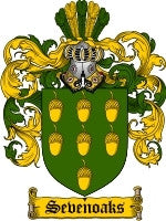 Sevenoaks coat of arms family crest download