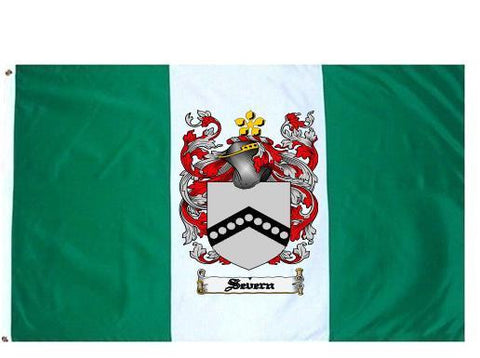 Severn family crest coat of arms flag