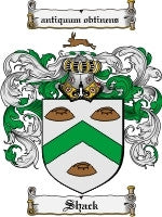 Shack coat of arms family crest download