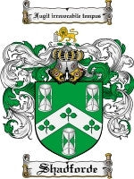Shadforde coat of arms family crest download