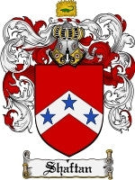 Shaftan coat of arms family crest download