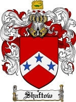 Shaftow coat of arms family crest download