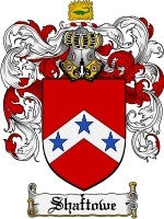 Shaftowe coat of arms family crest download