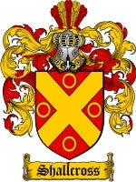 Shallcross coat of arms family crest download