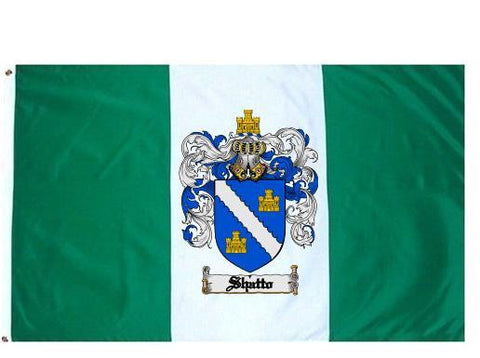 Shatto family crest coat of arms flag