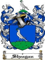 Sheagan coat of arms family crest download