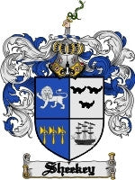 Sheekey coat of arms family crest download