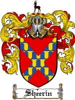 Sheerin coat of arms family crest download