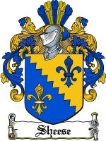 Sheese coat of arms family crest download