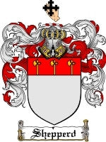 Shepperd coat of arms family crest download