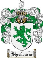 Sherbourne coat of arms family crest download