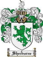 Sherburne coat of arms family crest download