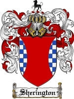 Sherington coat of arms family crest download