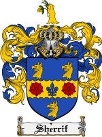 Sherrif coat of arms family crest download