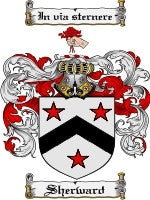 Sherward coat of arms family crest download