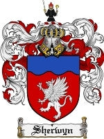 Sherwyn coat of arms family crest download