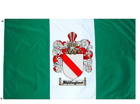 Shillingford family crest coat of arms flag