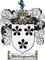 Shillingworth coat of arms family crest download