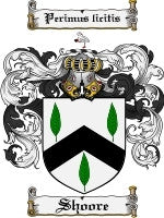 Shoore coat of arms family crest download
