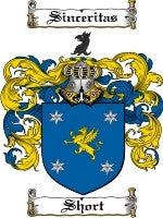 Short coat of arms family crest download